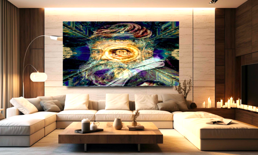 Global POD Art audience discover Wall Design Canadian artist