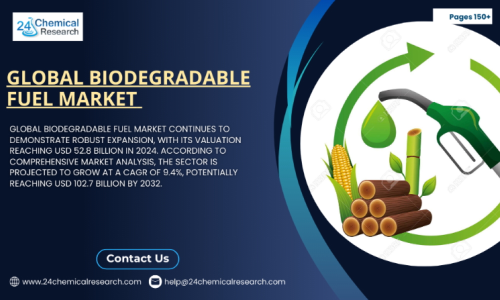 What’s Powering the Next Energy Shift? Biodegradable Fuel Market to Hit ...