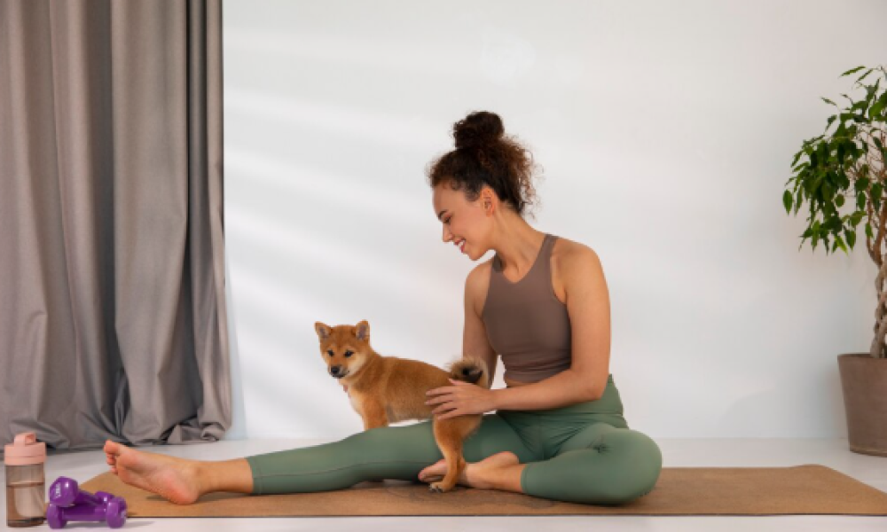 A Step-by-Step Guide to a Puppies & Pilates Session
