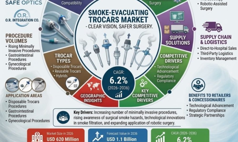Smoke-Evacuating Trocars Market