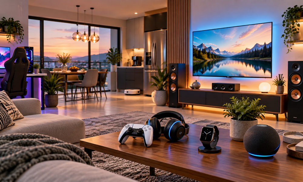 Sunset Smart Home Living Room