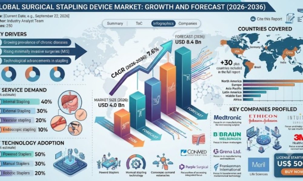 Surgical Stapling Device Market
