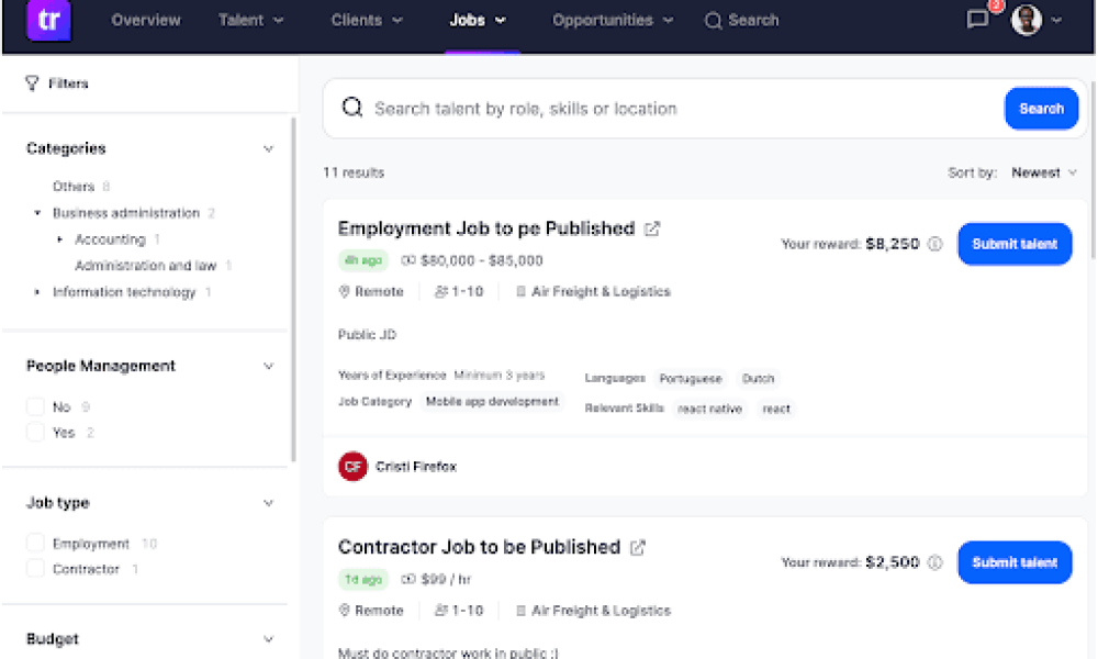 Transforming Talent Search: The Launch of Public Jobs Marketplace by TalentRoom and RecruitingCRM
