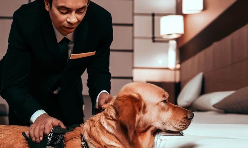 The Controversy Surrounding Service Animals in Hotels