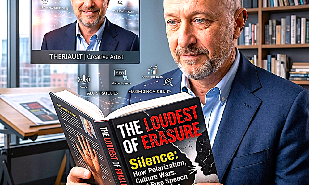 Theriault creative artist watching the loudest of erasure Silence How Polarization, Culture Wars, and Free Speech Are Rewriting the Human Story
