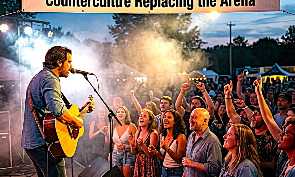 Theriault song catalogue New Rebel Music on the Block Cajun Dead et le Talkin' Stick and the emerging alt-folk Counterculture Replacing the Arena