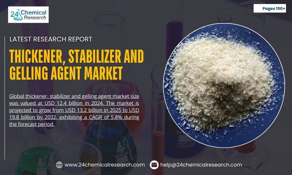 Thickener Stabilizer And Gelling Agent Market