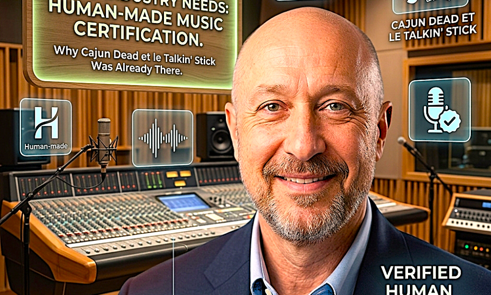 Time for the Organic Label the Music Industry Needs Human-Made Music Certification and Why Cajun Dead et le Talkin' Stick Was Already There