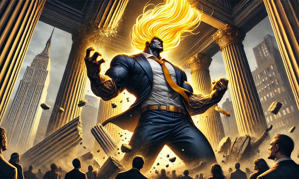 Trump-samson-bringing-it-down