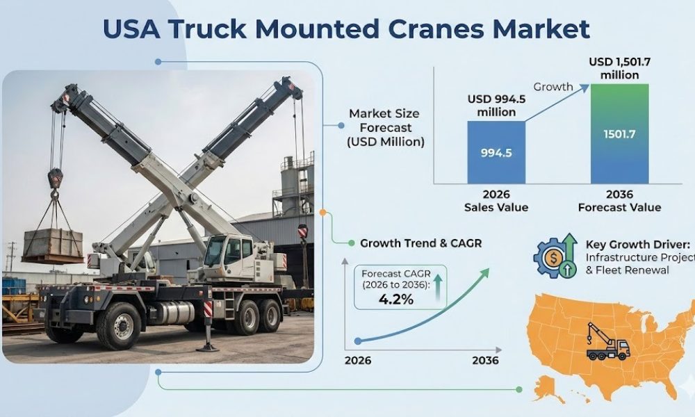 USA Truck Mounted Cranes