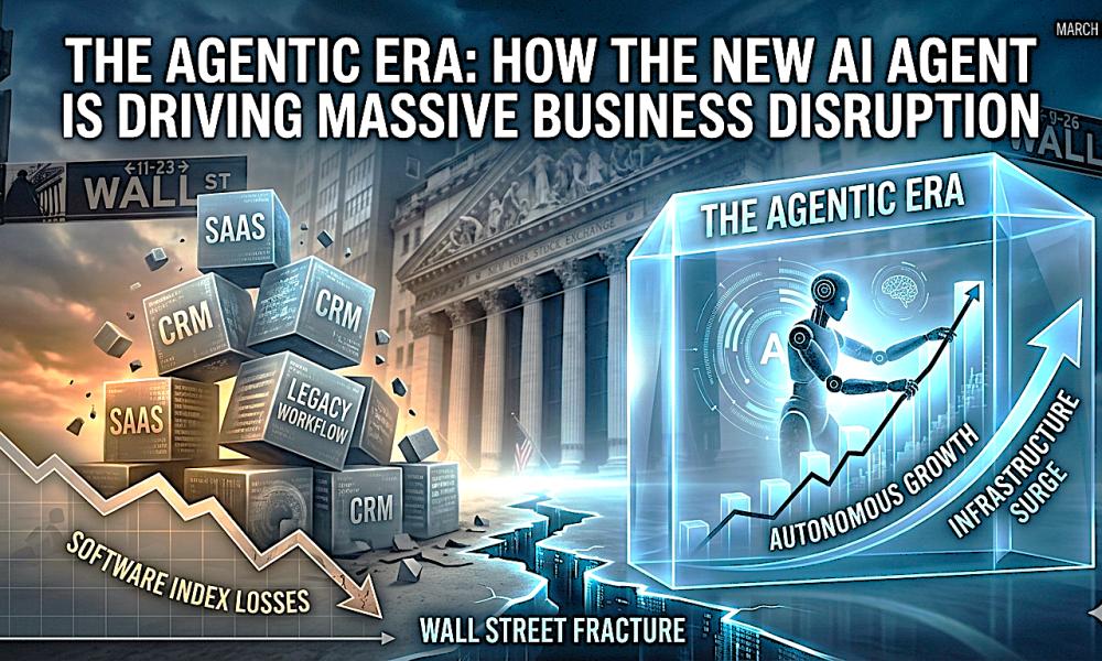 Wall Street Fracture How the New AI Agent Is Driving Massive Business Disruption and a Tech Market Pivot