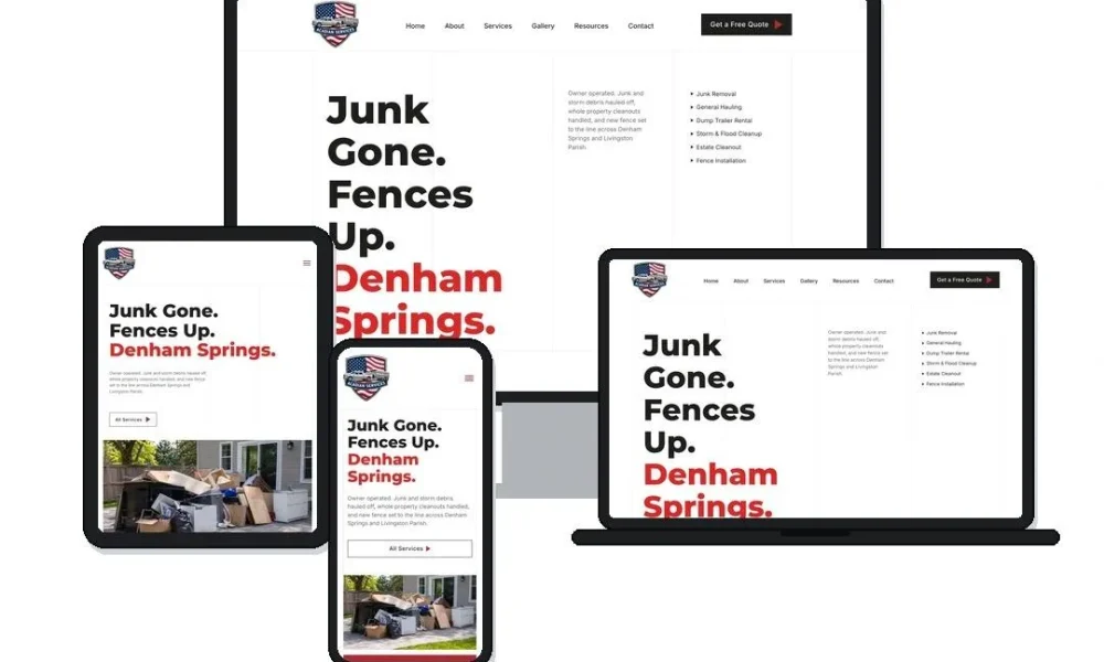 Denham Springs Junk Removal Company Publishes Its Prices Online