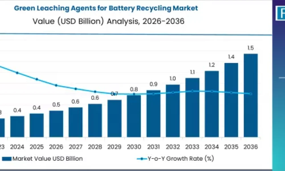 Green Leaching Agents for Battery Recycling Market