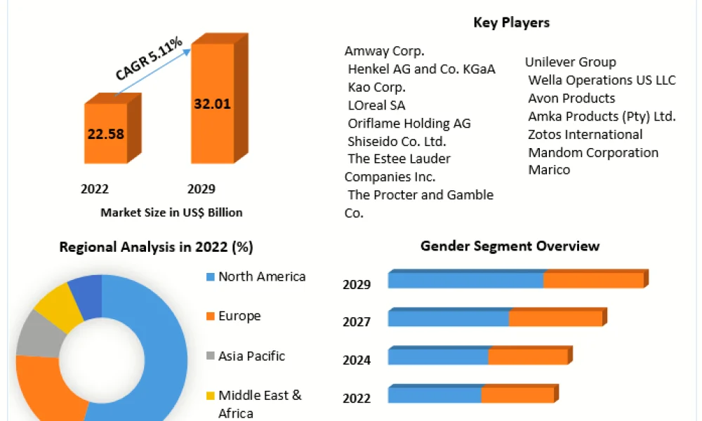 The Hair Styling Products Market