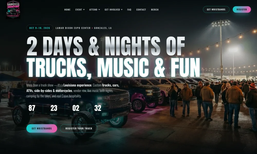 hardyco-showdown-website-homepage-hero