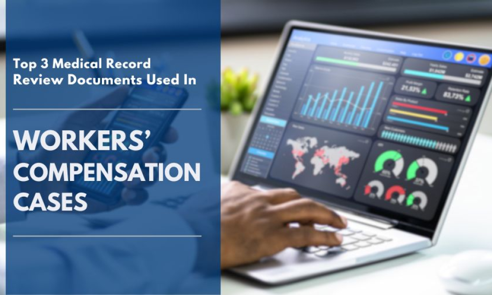 workers compensation consultant reviewing medical records and clinical documentation for claim resolution