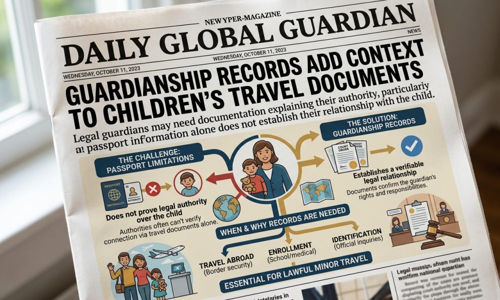 Childs travel documents