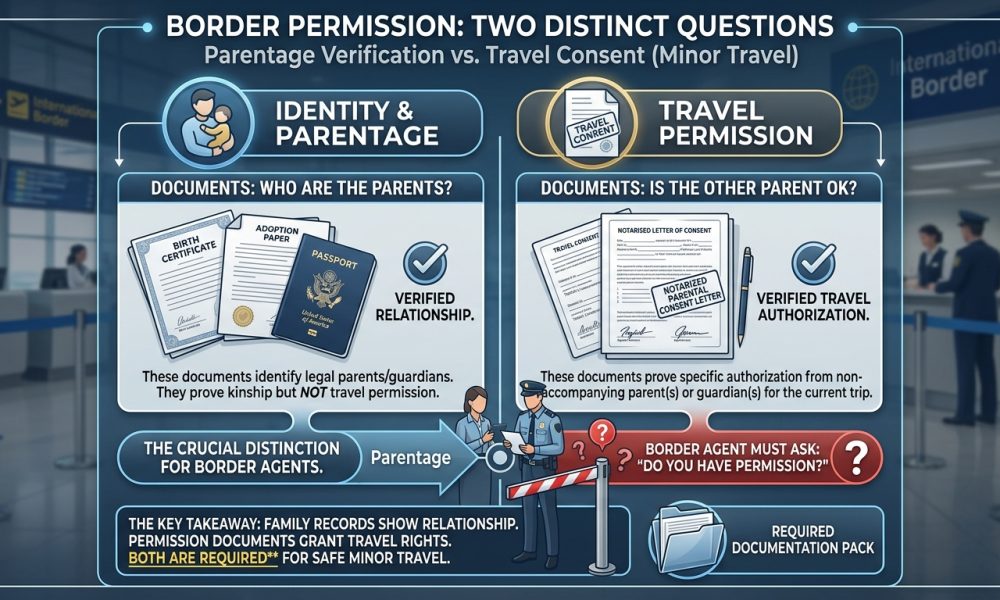 Travel documents for Children