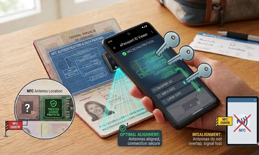 NFC scurity chip