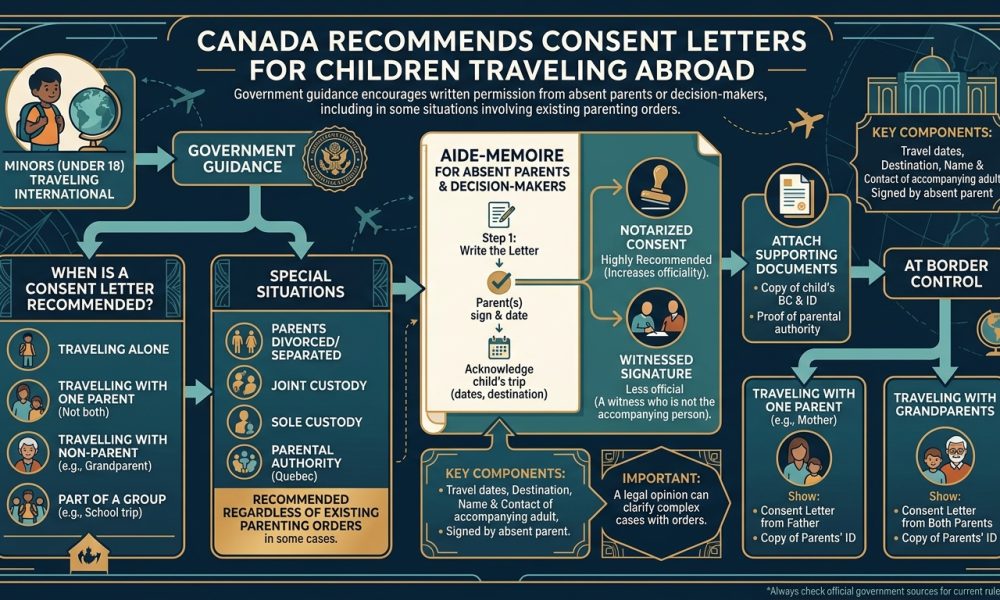 Canadian minors passport