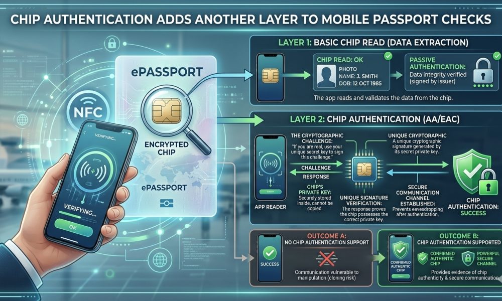 Passport chip