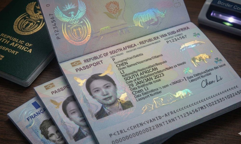 Passport security NFC chip