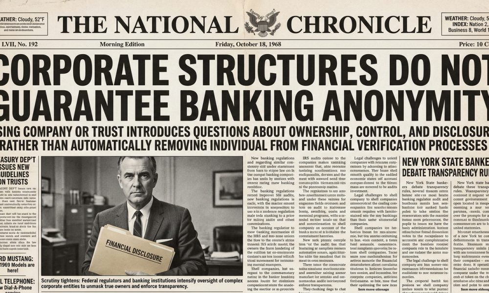 BANKING PASSPORTS