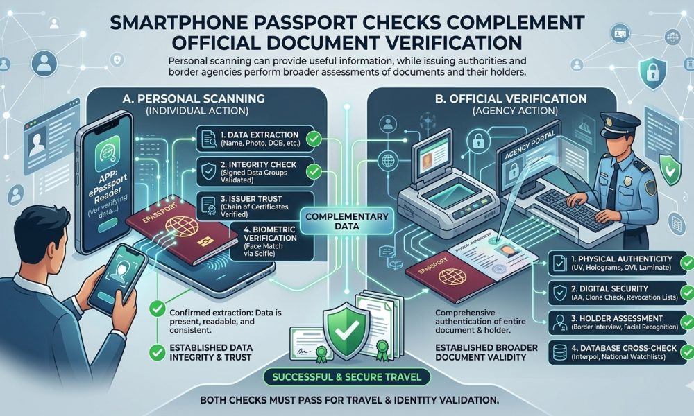 Passport security features