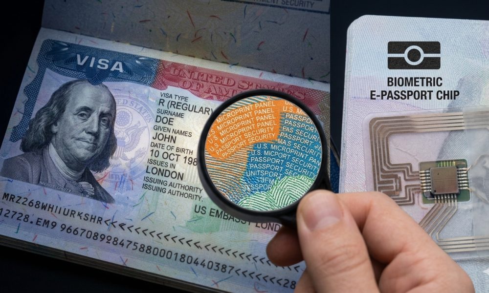 Passport security features