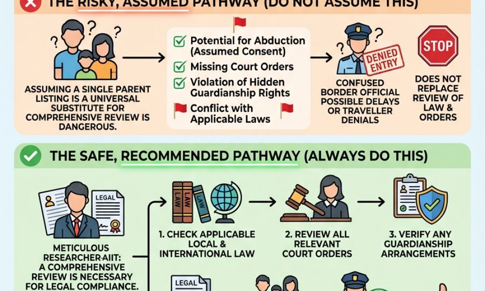 Childs travel documents