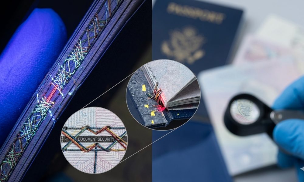 Passport security features