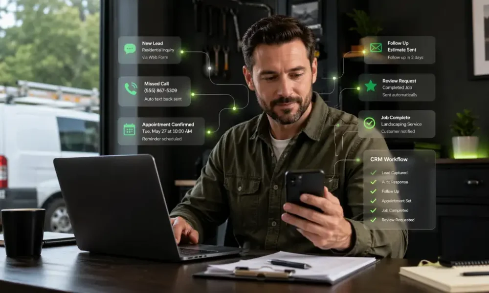 service-business-ai-automation-crm-workflow-dashboard
