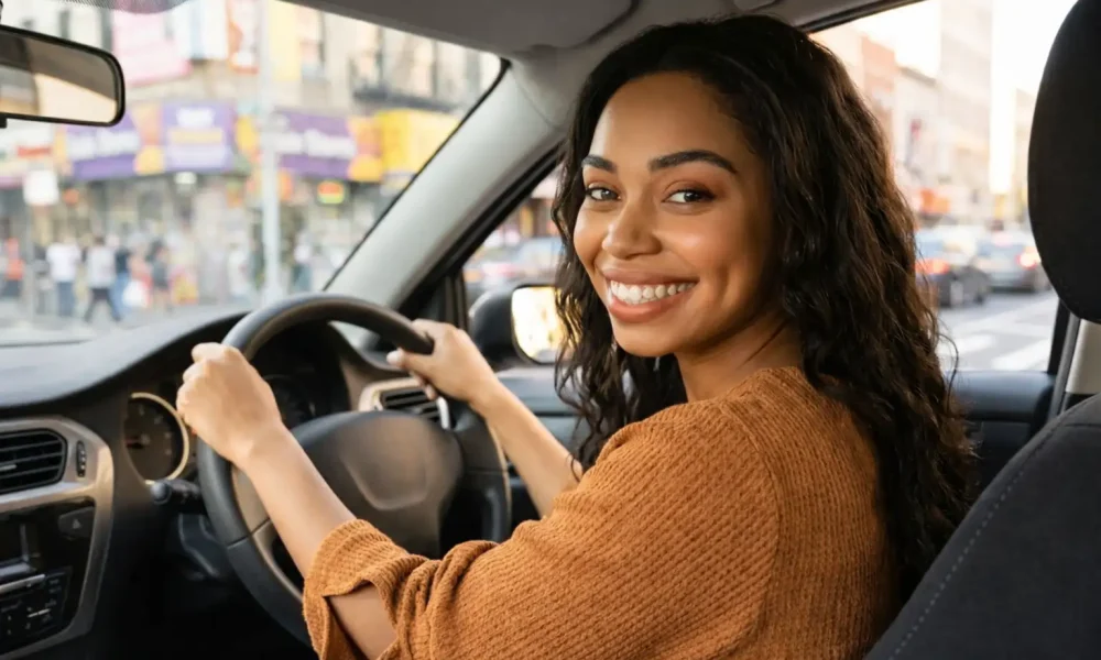 young-woman-smiling-in-car-drivers-seat